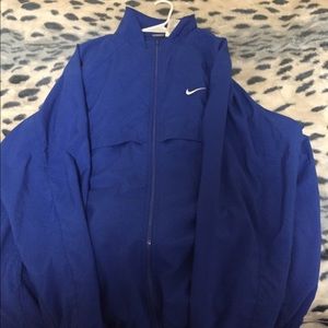 Royal blue sweat suit